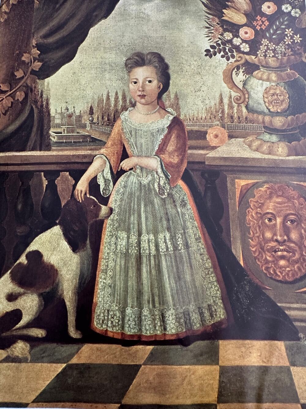 Eleanor Darnall Mrs Anne Pollard Portrait Painting Print Frameable~260505-WH 292